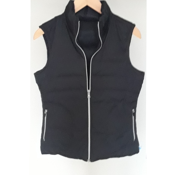 HBC. Reversible Down Puffer Vest Jacket. Black. Small - Picture 8 of 15